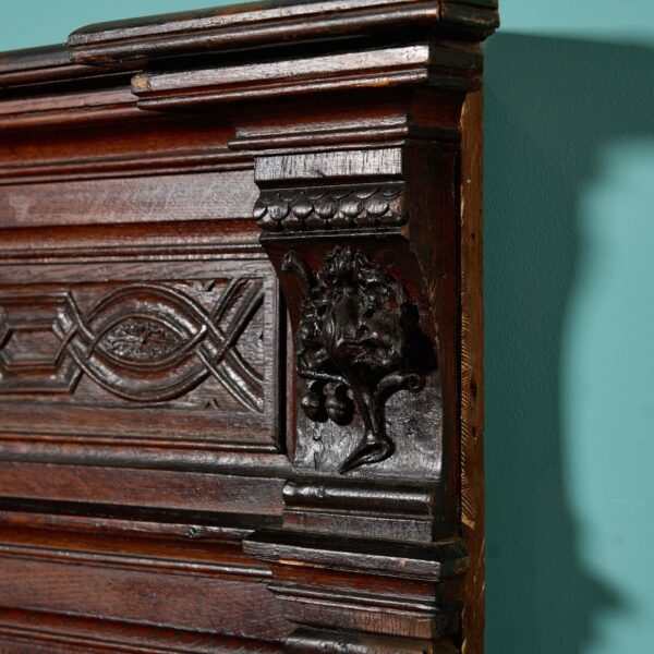 17m Run of Late 19th Century Carved Oak Panelling