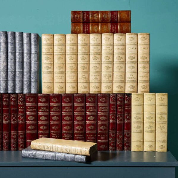 Large Collection of Faux Decorative Books