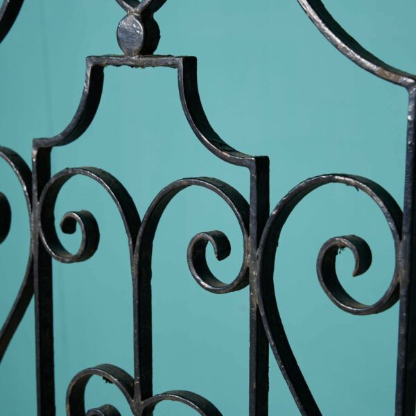 Tall 1920s Wrought Iron Garden Side Gate