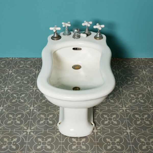 Antique Porcher French Porcelain Bidet