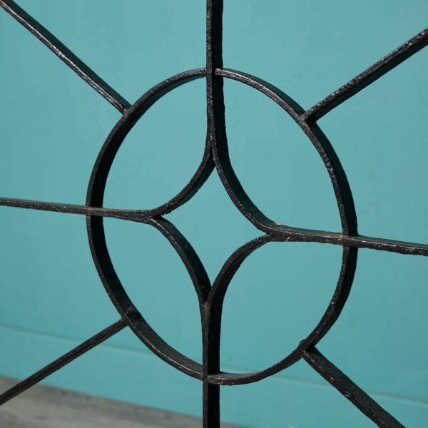 Antique Regency Style Wrought Iron Side Gate