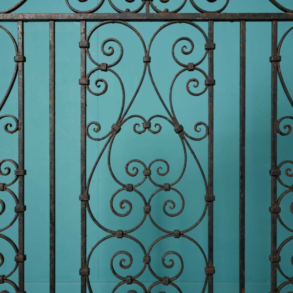 Large Original Victorian Wrought Iron Garden Gate