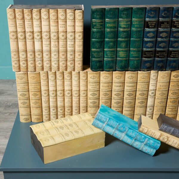 Large Collection of Faux Decorative Books