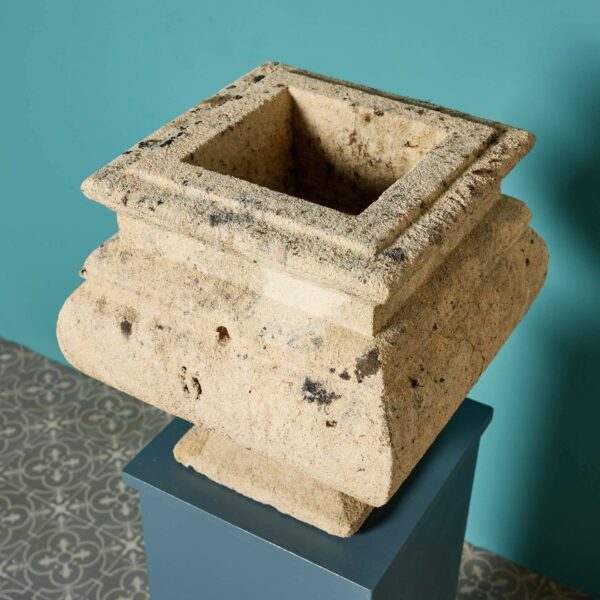 Antique Regency Style Cotswold Limestone Planter