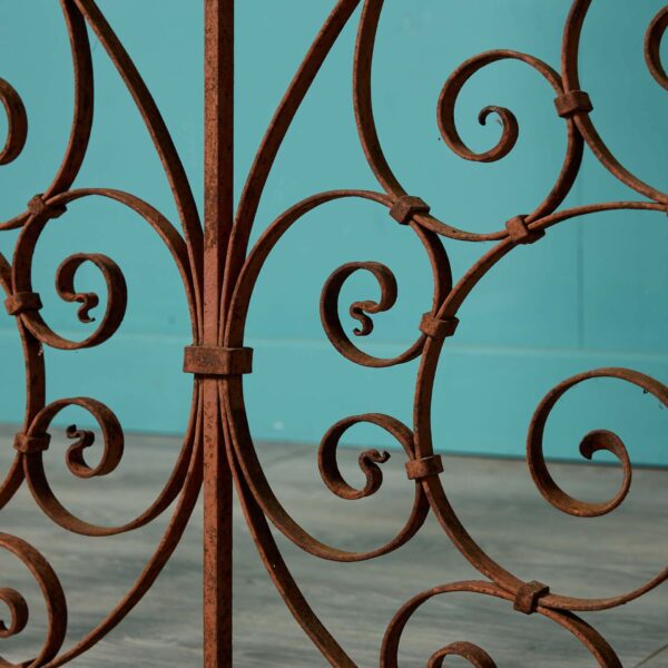 Reclaimed Victorian Style Wrought Iron Garden Gate