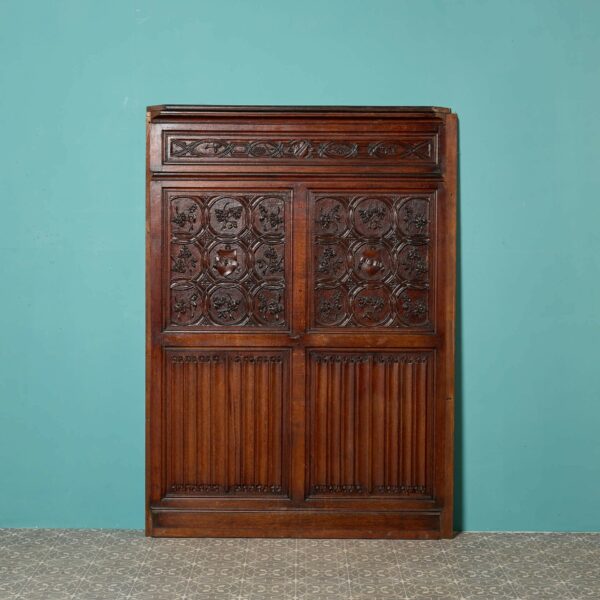 17m Run of Late 19th Century Carved Oak Panelling