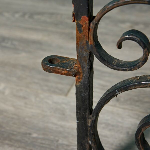 Tall 1920s Wrought Iron Garden Side Gate