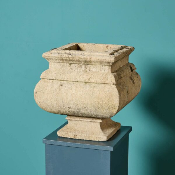 Antique Regency Style Cotswold Limestone Planter