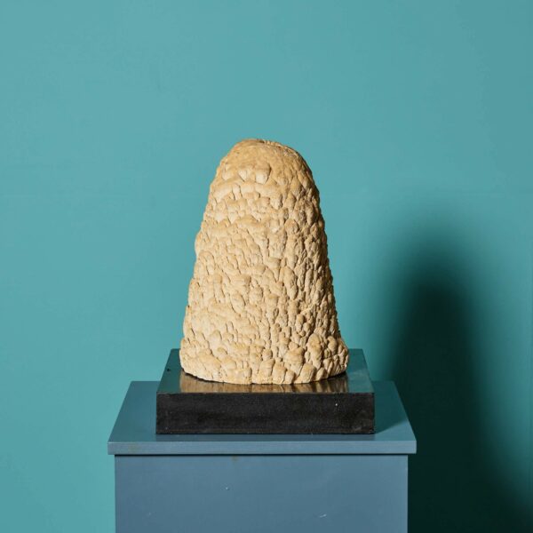 Large Cave Stalagmite Specimen on Plinth Base