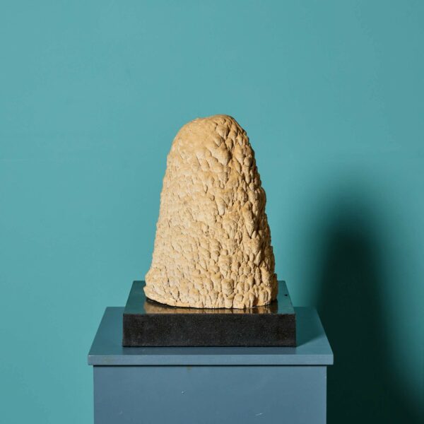 Large Cave Stalagmite Specimen on Plinth Base