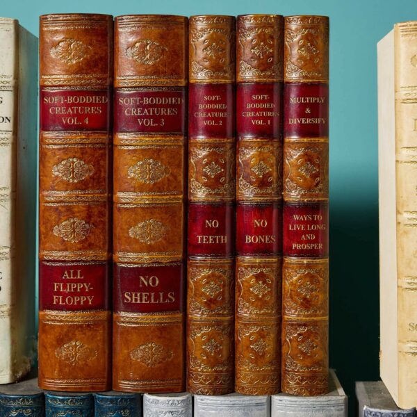 Large Collection of Faux Antique Books