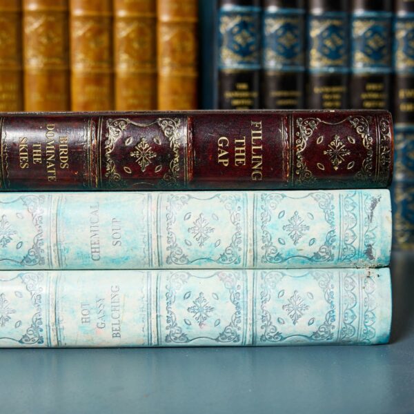 Large Collection of Faux Antique Books