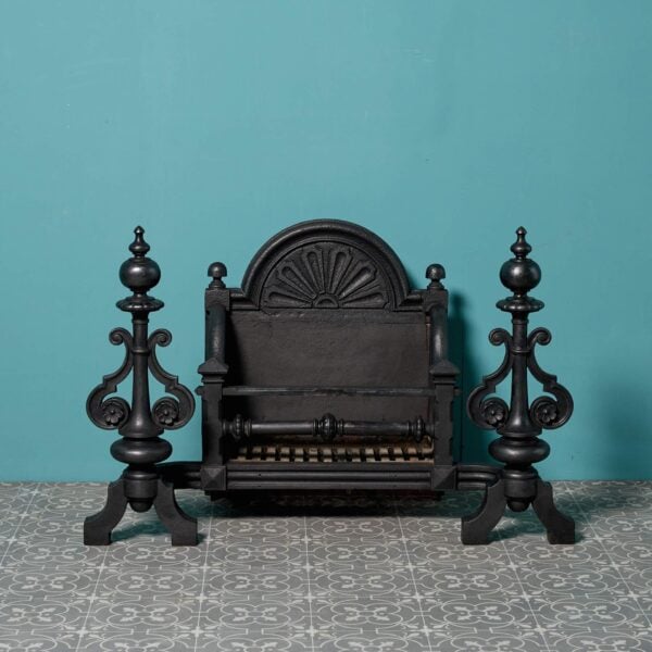 Antique Victorian Period Cast Iron Fire Grate