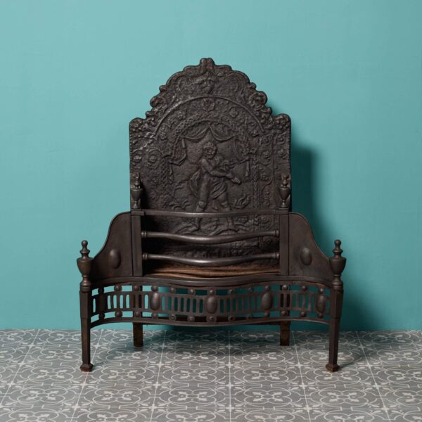 0_19624_-2 Antique George III Style Fire Grate