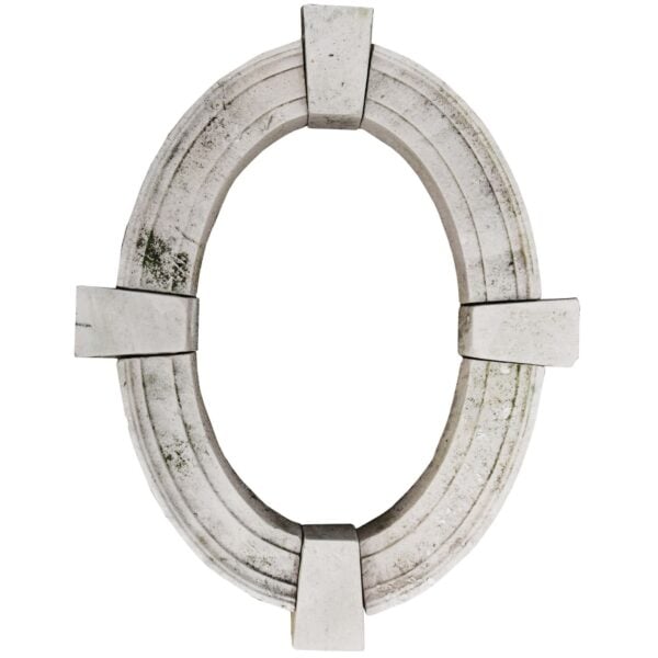 0_30780-portrait An Antique Oval Portland Limestone Window