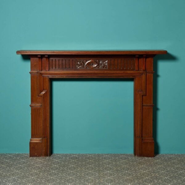 Reclaimed Victorian Walnut Fire Surround