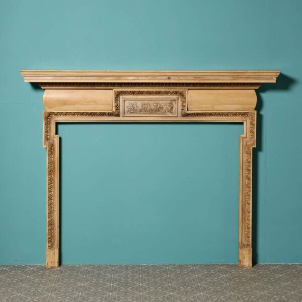 Reclaimed Georgian Style Pine Fire Surround