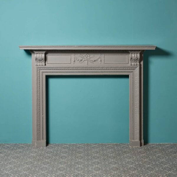 Decorative Antique Neoclassical Fireplace