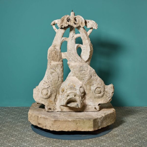 0_35259_-_1 Grand Antique Carved Portland Stone Fountain