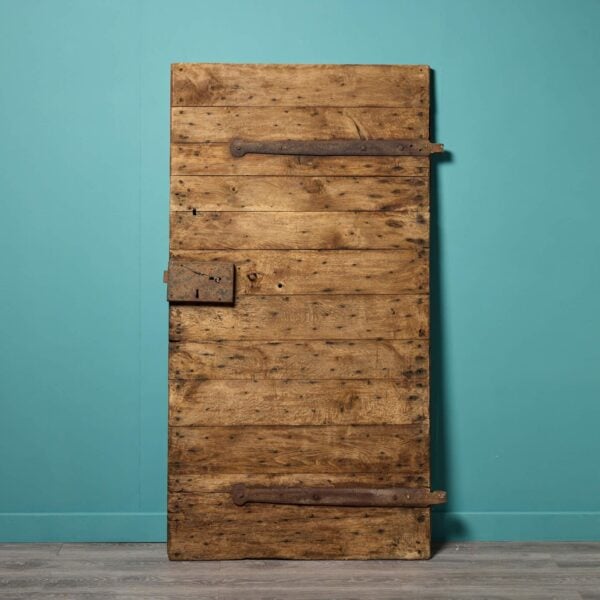 0_35350-4 Antique English Oak Plank Door
