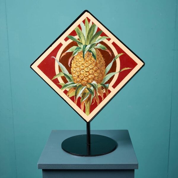 0_36027_-1 Large Antique Minton Hollins & Co Pineapple Tile