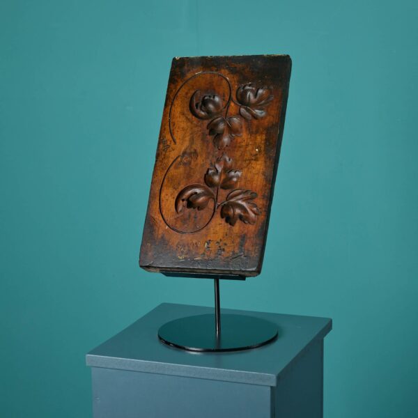 Antique Carved Wooden Mould Ex. Tucker Collection