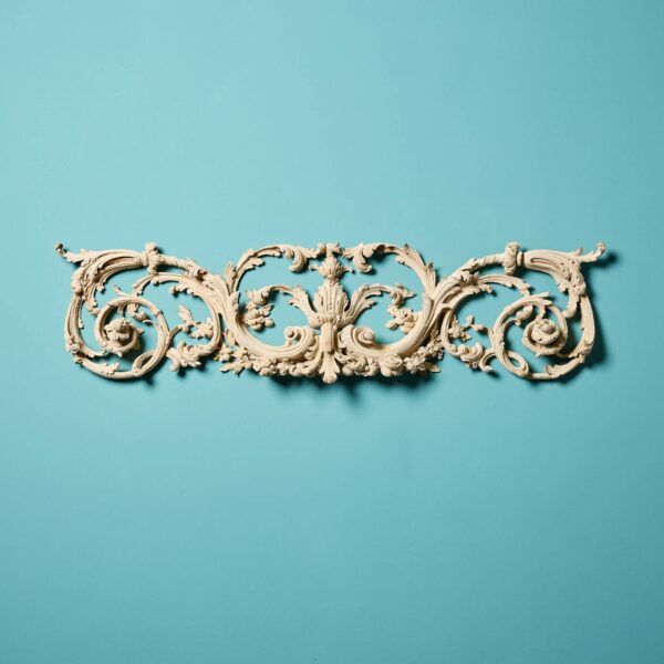 Antique 18th Century Carved Lime Wood Frieze Panel