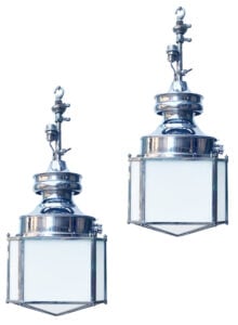 Two Sugg Rochester Pendant Lamps