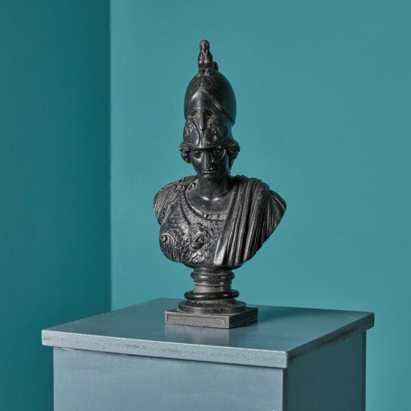 218-Spelter-Bust-of-Minerva1 Antique Bust of Minerva