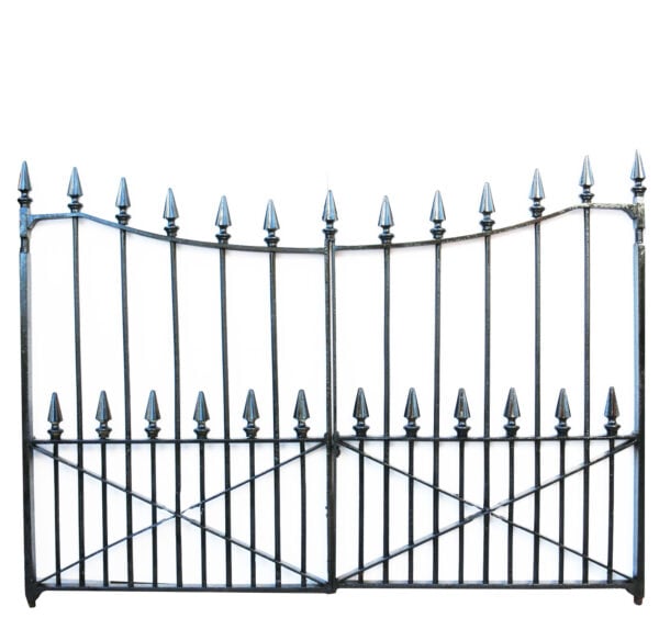 Set of Antique Victorian Wrought Iron Driveway Gates