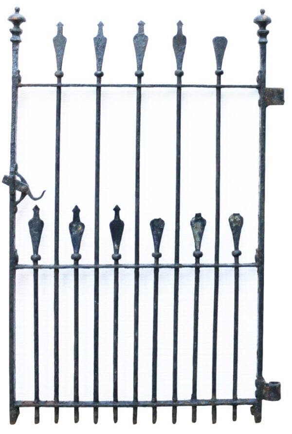 26190-1 An Antique Wrought Iron Garden Gate