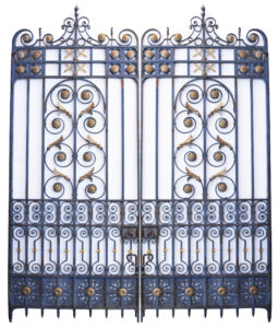 wrought iron gates