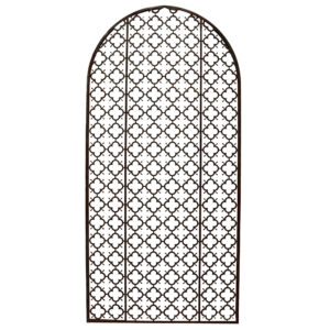Pair of Large Arched Reclaimed Garden or Trellis Panels