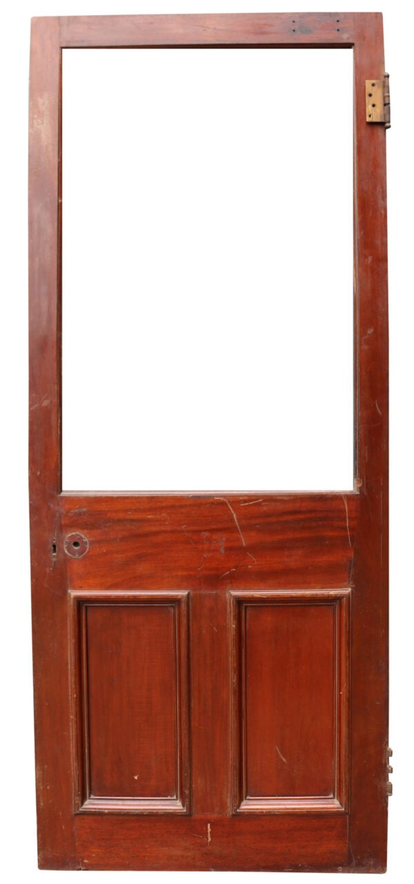 Reclaimed Mahogany Glazed Door