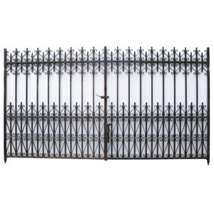 Set of Wrought Iron Driveway Gates