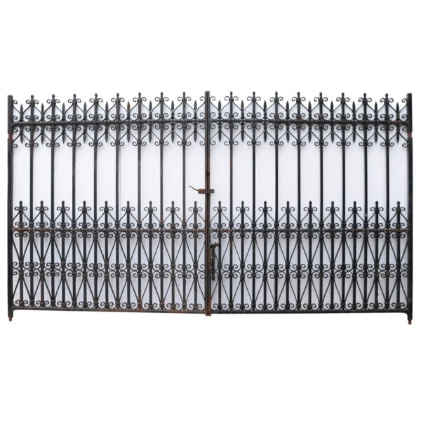 300-17-CO Set of Wrought Iron Driveway Gates