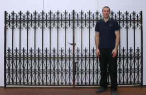 Set of Wrought Iron Driveway Gates