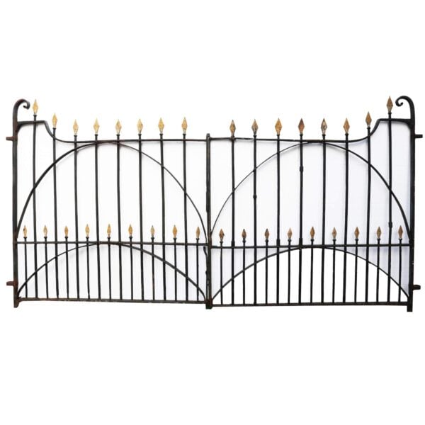 337-5 Set of Georgian Wrought Iron Driveway Gates 312.5 cm (10’2”)