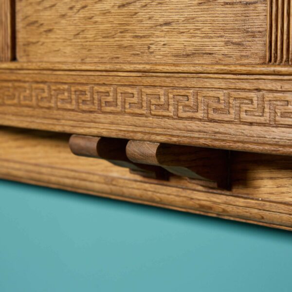 Antique 1920s Oak Fire Surround