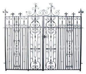 Set of Antique Georgian Wrought Iron Gates