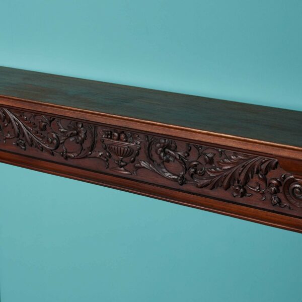 Antique Victorian Mahogany Fire Surround