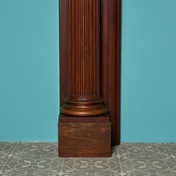 Antique Victorian Mahogany Fire Surround