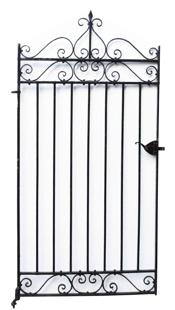 An Antique Wrought Iron Pedestrian Gate