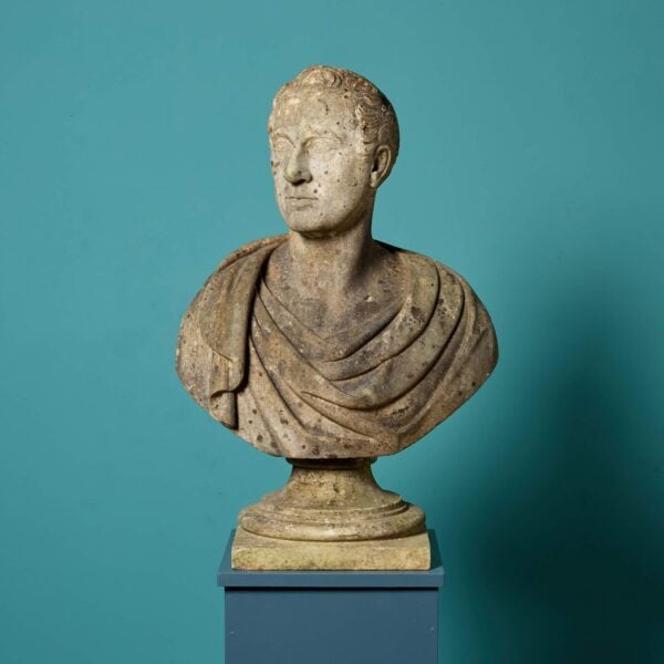 Jospeh Nollekens (1814) Weathered Antique Marble Bust