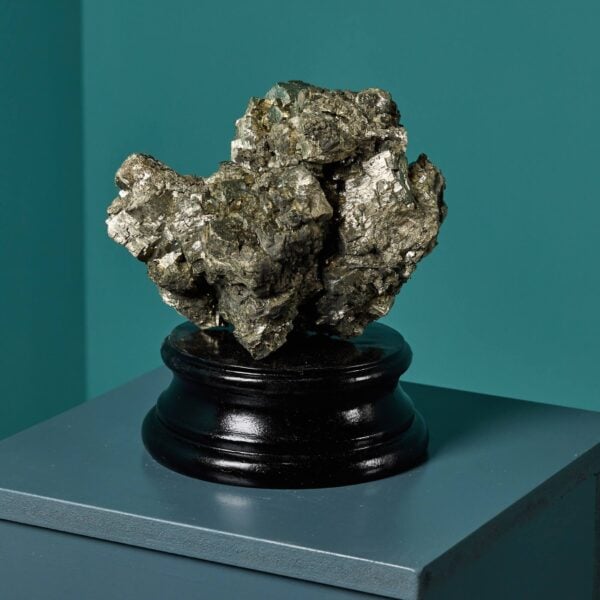 Large Natural Cabinet Scale Pyrite Specimen