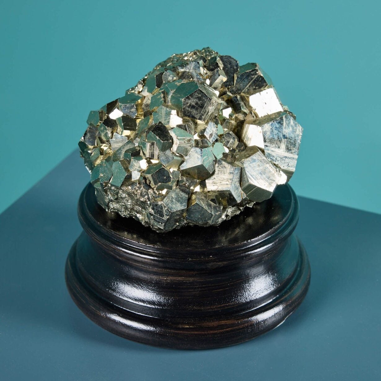 Large Natural Cubed Pyrite Specimen | UK Architectural Heritage