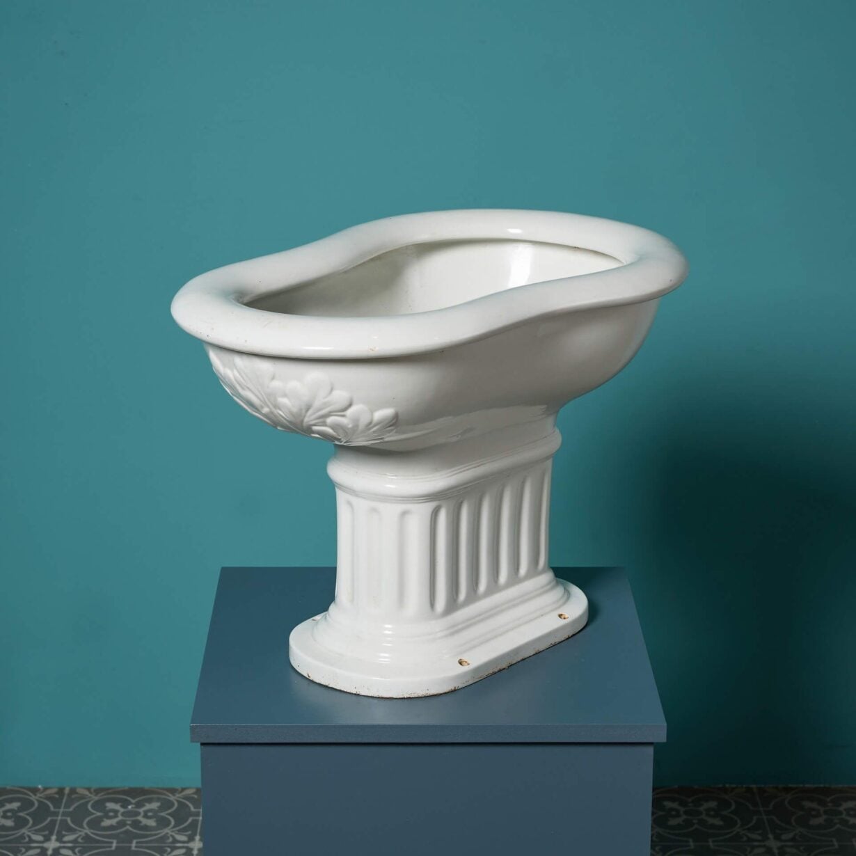 Antique Porcher French Ceramic Bidet | UK Architectural Heritage
