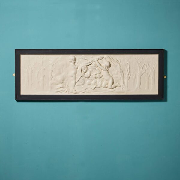 0_36017_-1 Neoclassical Style 20th Century Plaster Wall Plaque