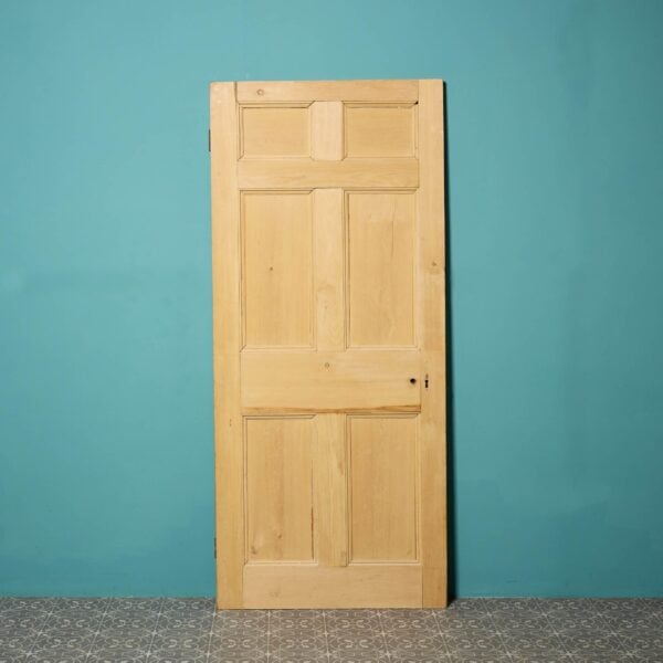 Antique Georgian Style Stripped Pine Internal Door