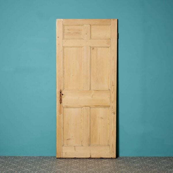 Antique 18th Century Stripped Pine Internal Door